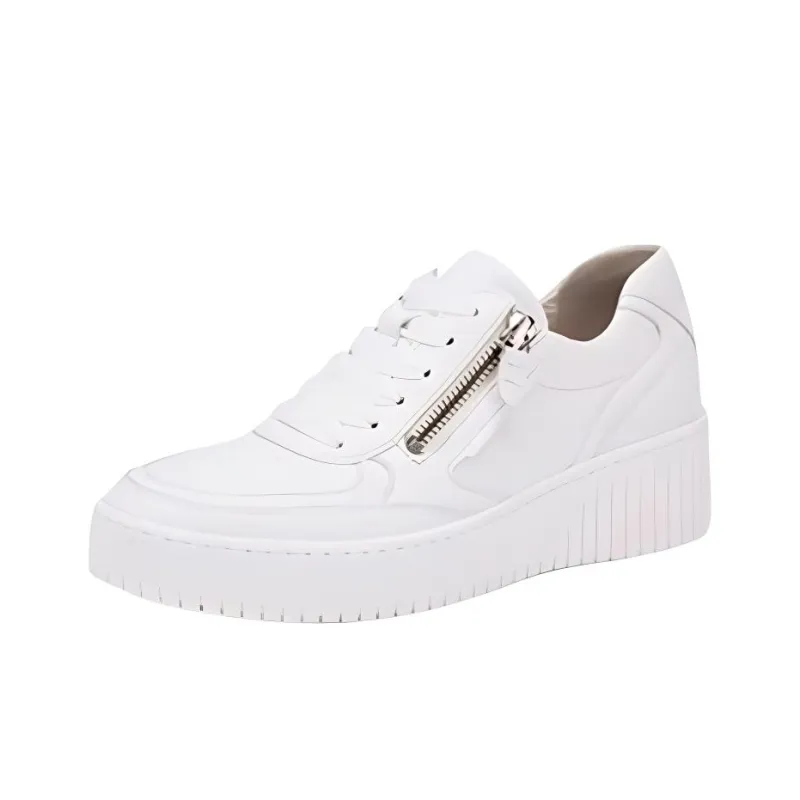 Gabor Low-Top Skateboard Shoes Women's White-1