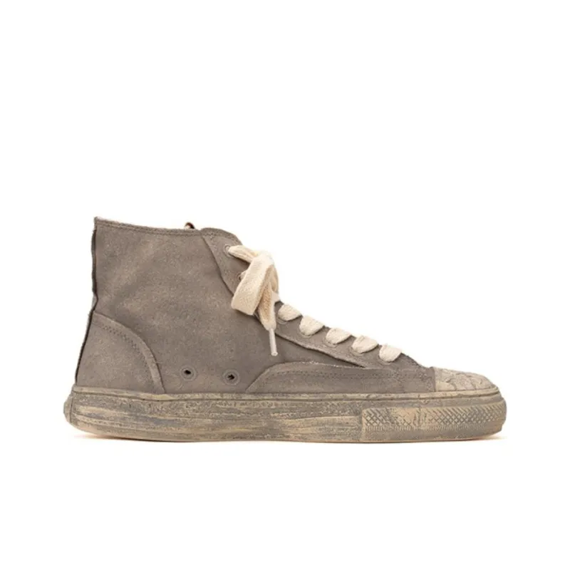 MIHARA YASUHIRO Past Sole High Top Canvas Shoes Unisex-12