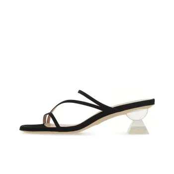 Stuart Weitzman/SW Slide Slippers Women's Black