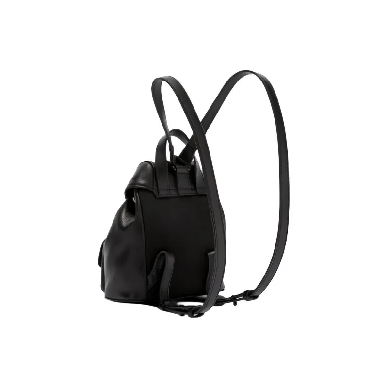 Furla Calfskin Backpack Mini Women's Black-2