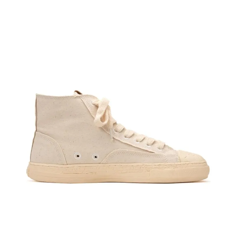 MIHARA YASUHIRO Past Sole High-Top Canvas Shoes Unisex-1