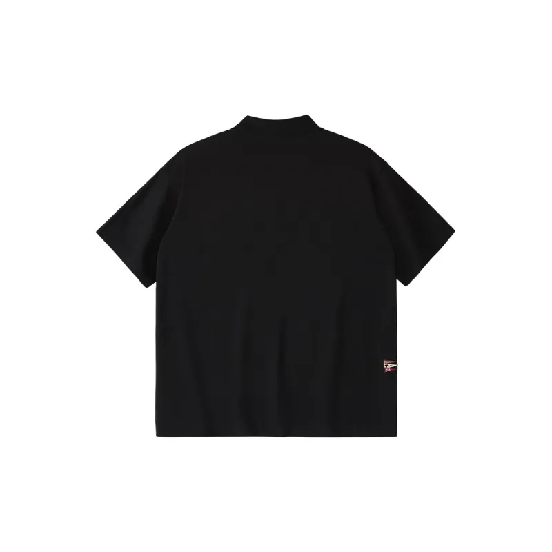 FILA FUSION Polo Shirts Men Jet Black-1
