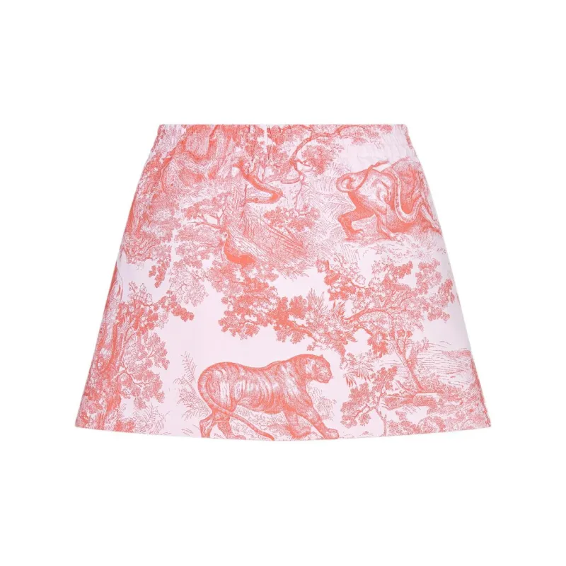 DIOR DIORIVIERA SS24 Casual Shorts Women's Coral Red-1