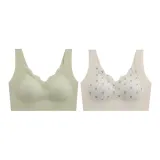 LS-831 Light Green+Milk White/Set of 2