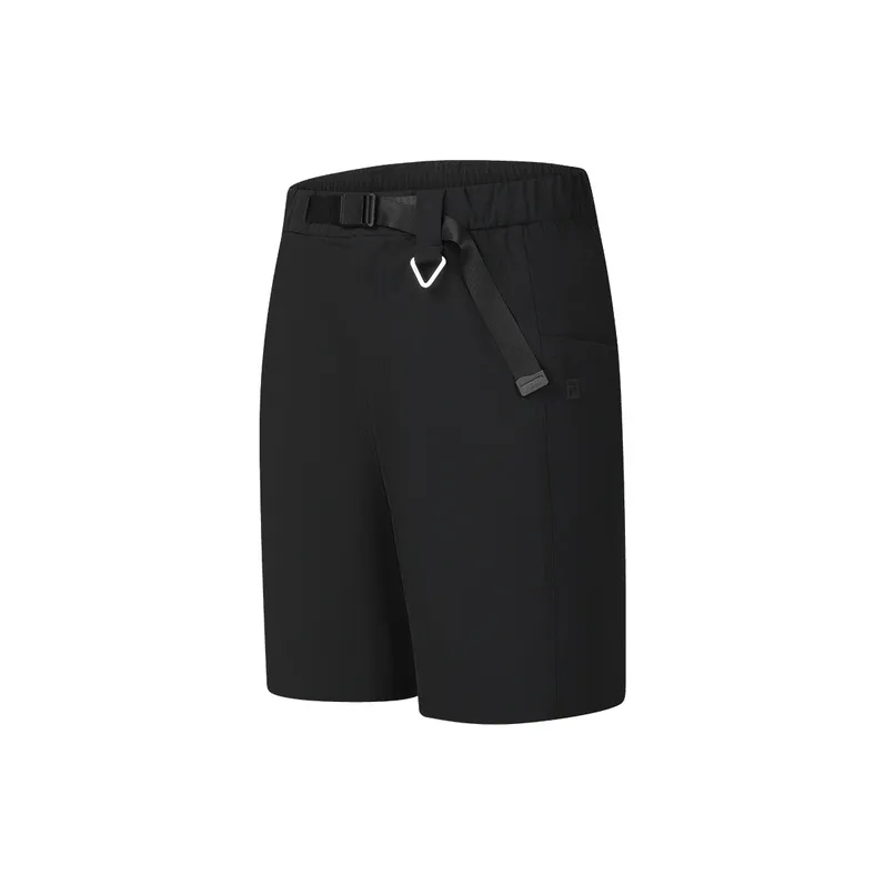 FILA x BBC EARTH Casual Shorts Men's Pitch Black-1