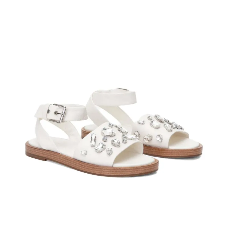 3.1 Phillip Lim Nadine Strap Sandals Women's White-2