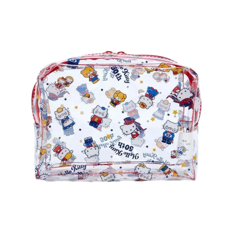 Sanrio Polyester Makeup Bag Women's Transparent-2