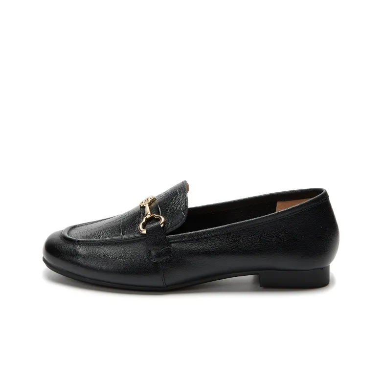 CAIHEE Loafers Women's Black/White-0