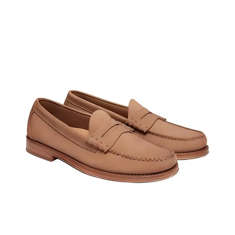 G.H. Bass & Co. Earth Loafers Men's Light Brown-2