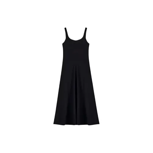 Pumpkin Valley Sleeveless Dresses Women's Black Extended Length