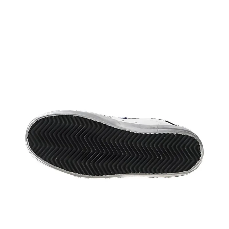 Golden Goose Super Star Stylish Skateboarding Shoes Women's White Brown Black Distressed Style-4