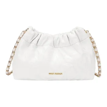 GOLF Synthetic Leather Crossbody Bag Handbag Shoulder Bag Regular Women's Milkshake White/Tranquil Black