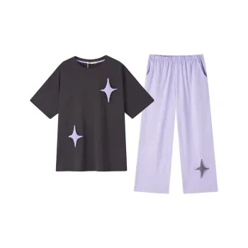 YSO Pajama Set Women's Dark Charcoal Gray