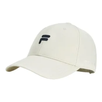FILA FUSION Cotton Baseball Caps Unisex White