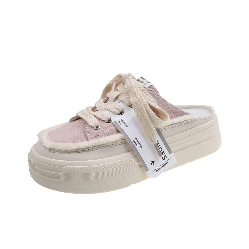 Flamingo Rubber Sole Wrap-toe Slippers Women's-2