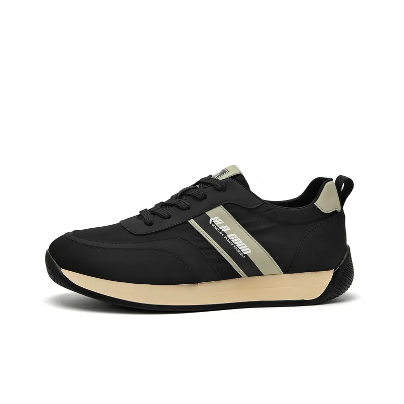 HLA Outdoor Trendy Patchwork Casual Shoes With Height Increase Wear-Resistant Running Shoes Men's-0