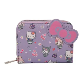 Sanrio Polymer Wallet Mini Women's Purple