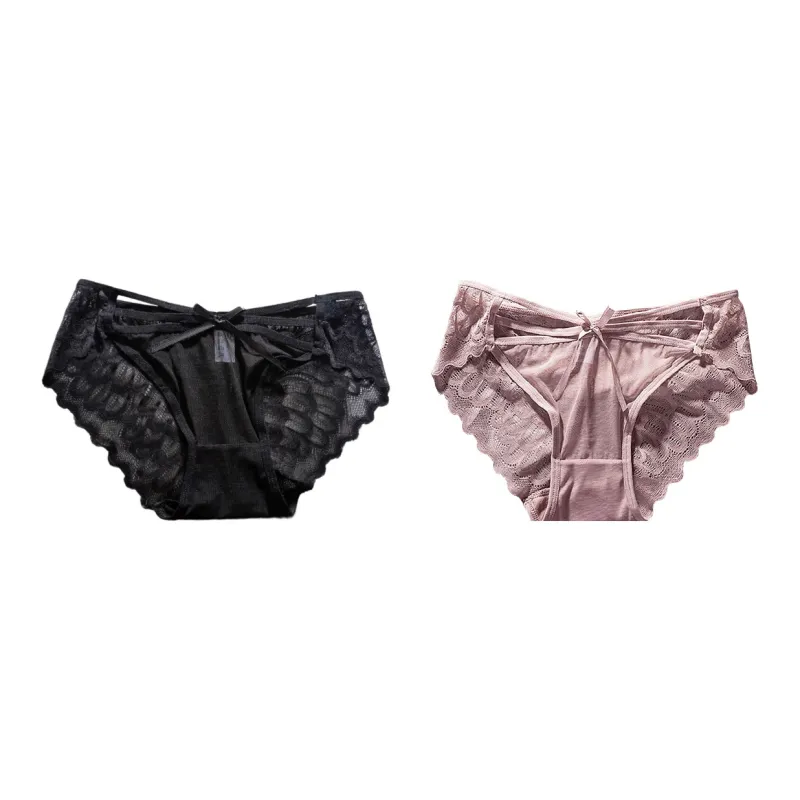 Flowers In Water Underpants Women's 2 Pack-6