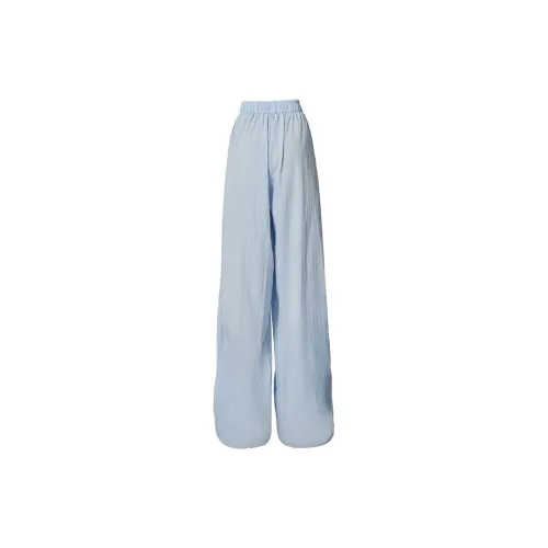 Enhanced Casual Pants Women's Blue