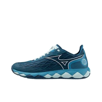 Mizuno Wave Enforce Anti-Slip And Wear-Resistant Breathable Low-Top Tennis Shoes Men's Blue