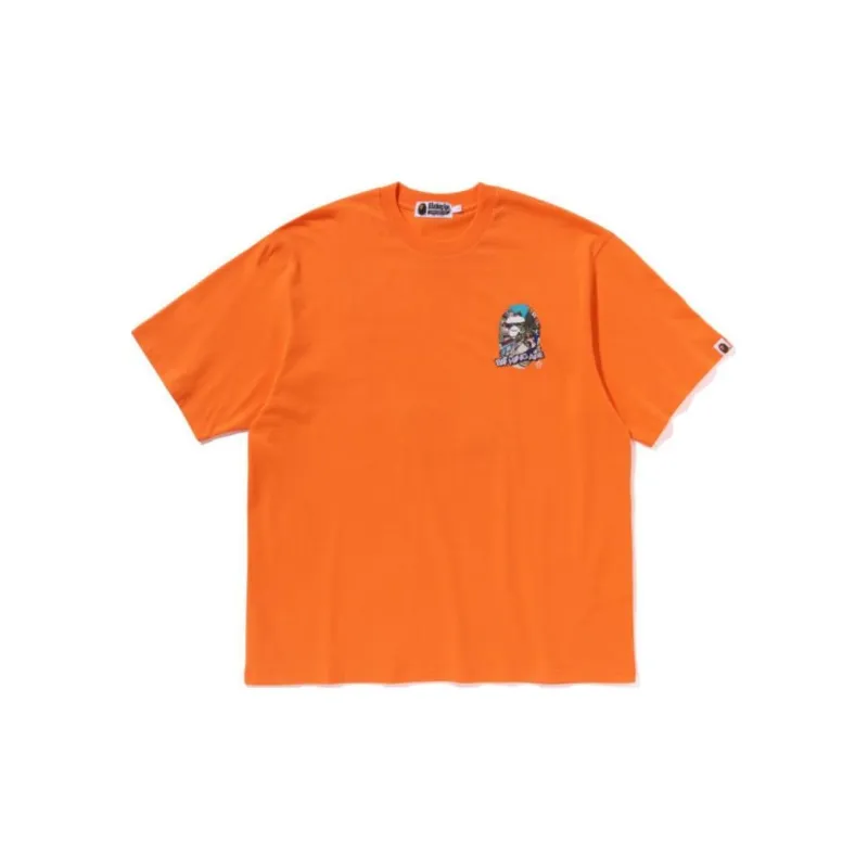 Bape Comic Art Ape Head Relaxed Fit Tee-3