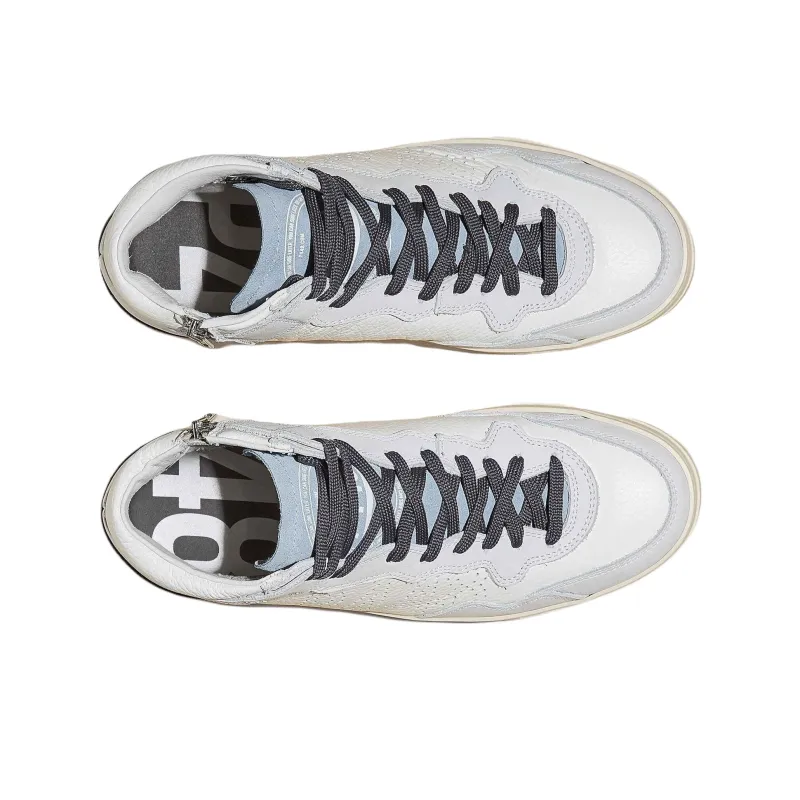 P448 High-Top Skateboard Shoes Men's Gray-2