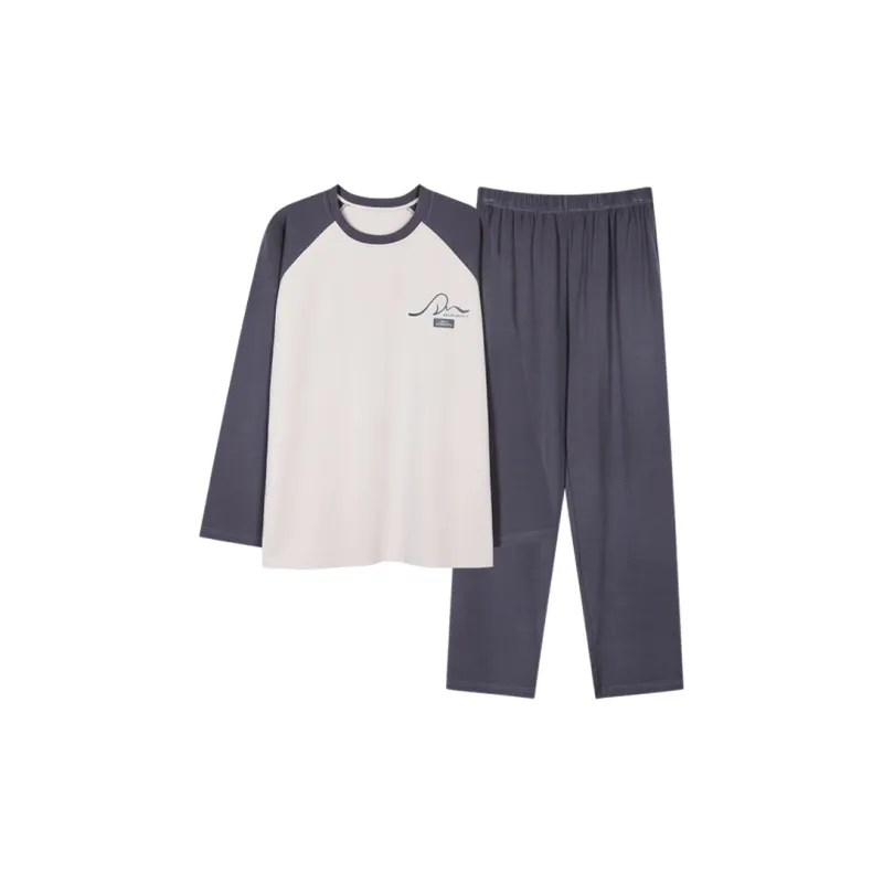 H YXIANG Men Pajama Sets-2