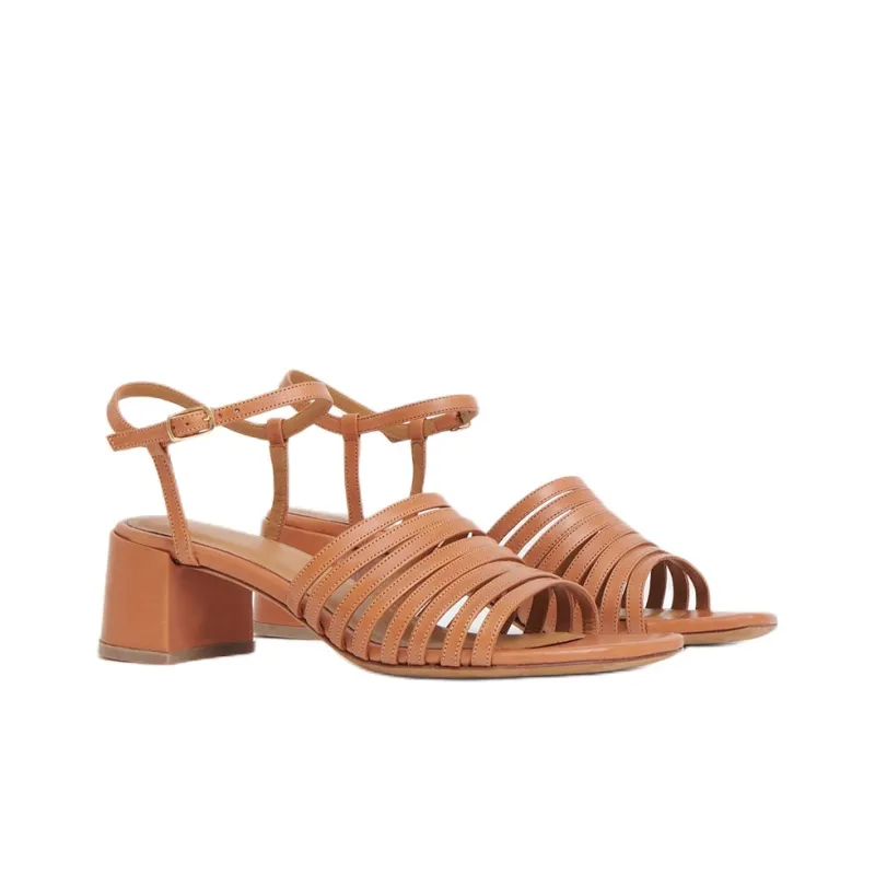 MANSUR GAVRIEL Strap Sandals 4.5cm Women's Brown-2