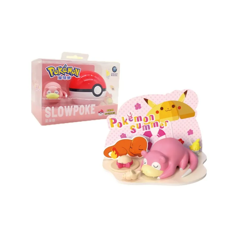 Janepson Pokémon Pikachu Psyduck Hobby Model Toy Chibi Figures-1