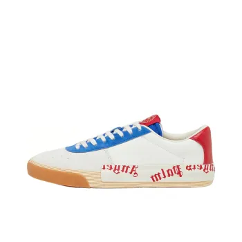 PALM ANGELS Stylish Skateboarding Shoes Men's White Red