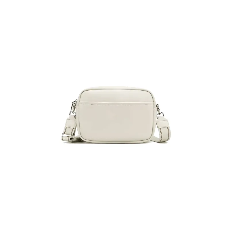 GKY Pu Shoulder Bag Women's Black/White/Khaki-5