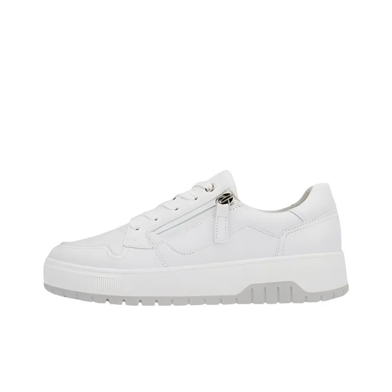 Gabor Low-Top Skateboard Shoes Women's White-0