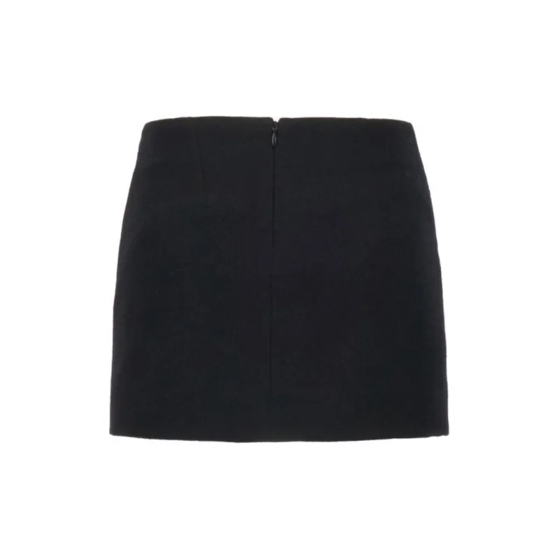 Ann Demeulemeester Concealed Zipped Mini Skirt-1