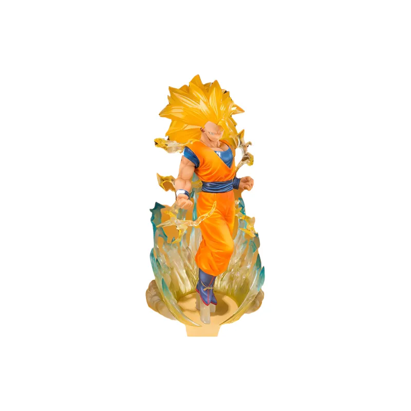 BANDAI Soul Limited Figuarts ZERO Super Saiyan 3 Scale Figures-1