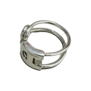 AMBUSH Brass Rings Unisex Silver
