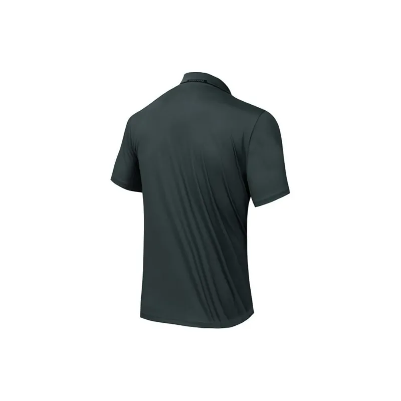 Anta Variety Training Collection Polo Shirt Men's Oil Indigo Green-1