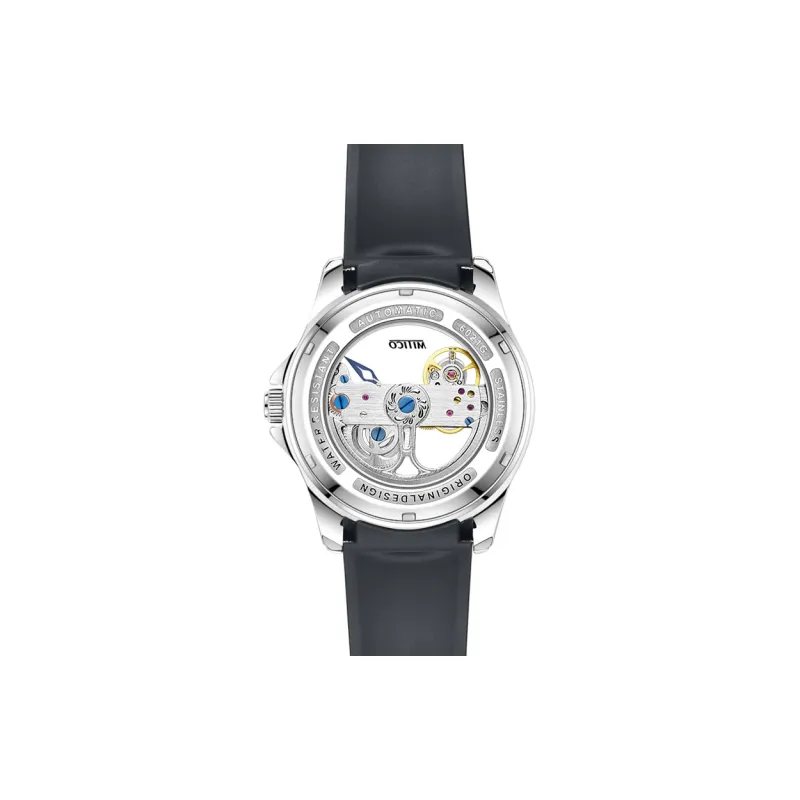 MITICO Mechanical Movement Watch Unisex Cut Out Dial MH4S3R31-6