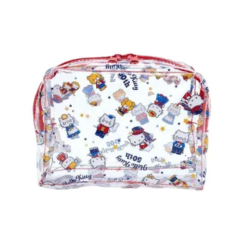 Sanrio Polyester Makeup Bag Women's Transparent