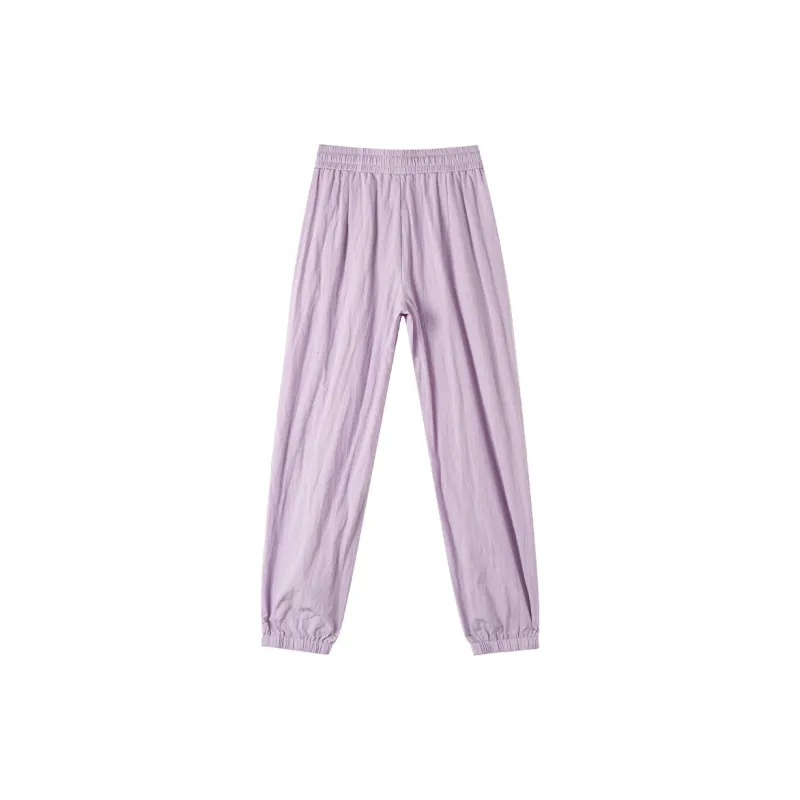 HIPPIEMISS Casual Pants Women's Taro Purple-1