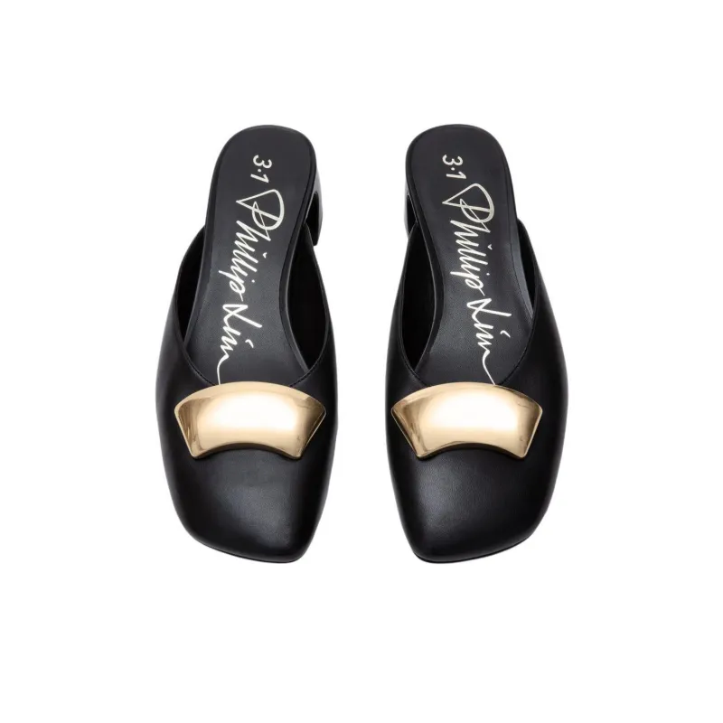 3.1 Phillip Lim Closed Toe Slippers 3.5cm Women's-4