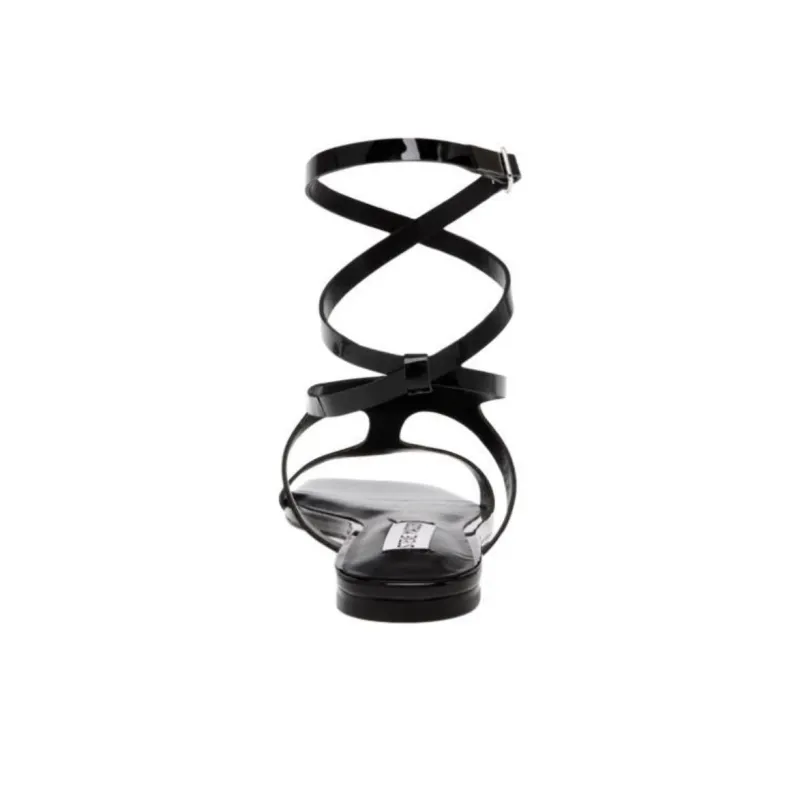 STEVE MADDEN Roman Sandals Women's Black-2