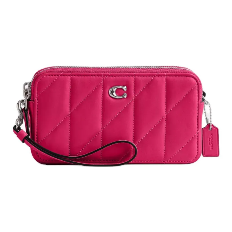 COACH Kira Nappa Leather Shoulder Bag Crossbody Bag Small Size Women's Dragon Fruit Red-0
