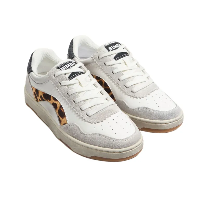 BIMBA Y LOLA Cupsole Low-Top Skateboard Shoes Women's White-3