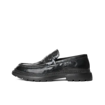 BELLE Men's Casual Shoes Men Low-Top Black