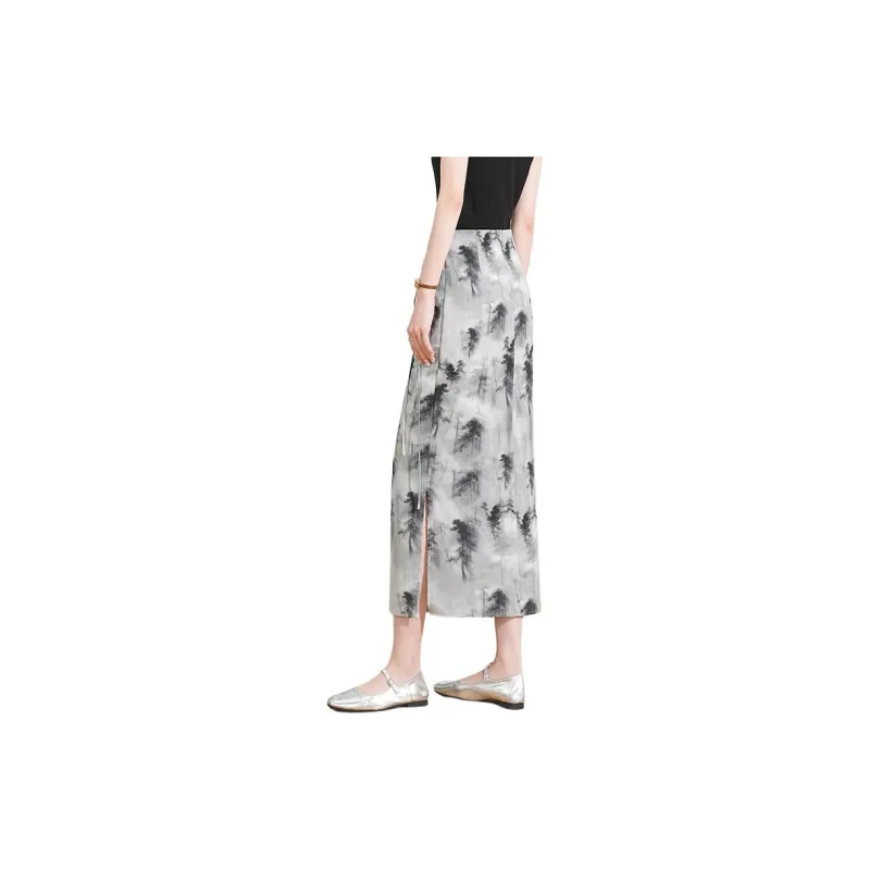 LOUISY AO Casual Long Skirts Women's-7