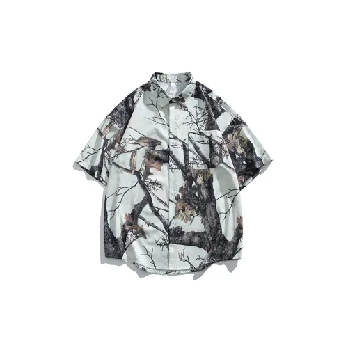 KRISTALIA Shirts Unisex Branch Camouflage