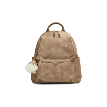 BASTO PU Backpack Regular Women's Offline Synchronization