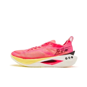 QIAODAN Flying Shadow PRO Cushioning Anti Slip And Wear Resistant Low Top Running Shoes Men's Pink Primulin