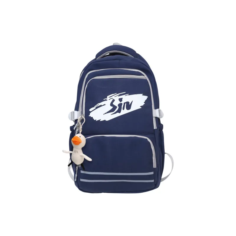 SWIMADE Nylon Backpack Regular Black/White Red/Red/Blue/Green-13