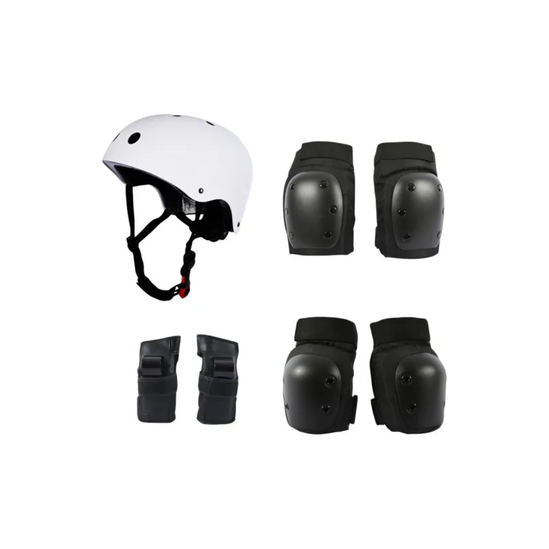 A Leopard Skateboard Protective Gear Sets Black Unisex-7